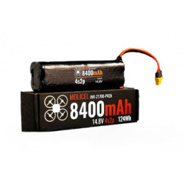Акумулятор для FPV (ФПВ) дрона 6S2P Li-Ion Molicel ємністю 8400mAh