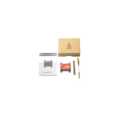 Передатчик AKK RACE RANGER 1.6W 5.8GHZ 48CH L,X BAND - дальнобойный модуль для FPV дронов на большие дистанции с частотой 915 MHz