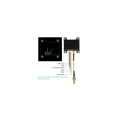 Передатчик AKK RACE RANGER 1.6W 5.8GHZ 48CH L,X BAND - дальнобойный модуль для FPV дронов на большие дистанции с частотой 915 MHz