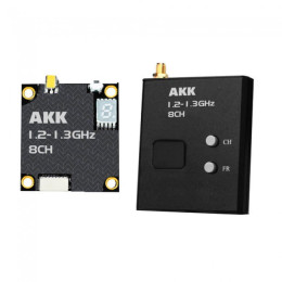 AKK 1.2GHz/1.3GHz 3W Video Transmitter and Receiver – видео передатчик для FPV с мощностью 3W