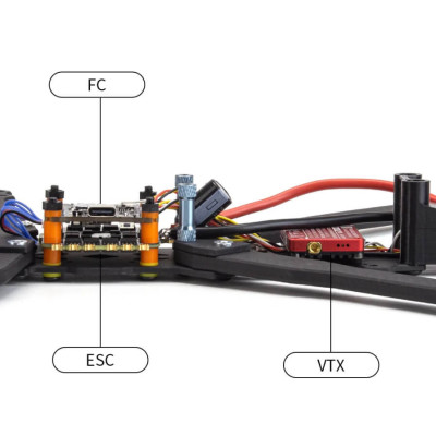 Квадрокоптер ATOMRC Insight7 Mark 4 − 7 дюймовий FPV дрон дальністю до 15 км, вантажопідйомність до 2 кг