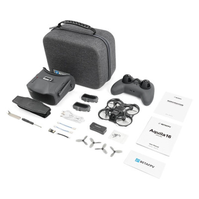 BETAFPV Aquila16 FPV Kit - FPV комплект з окулярами VR03 FPV, пультом LiteRadio 2 SE та 3 режимами польоту
