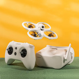 Квадрокоптер BetaFPV Cetus X FPV Kit − FPV дрон з 4K з VR03 FPV Goggles та LiteRadio2 SE, функція самозахисту, 3 режими польоту до 200 м