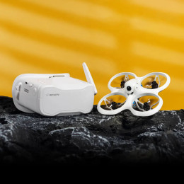 Квадрокоптер BetaFPV Cetus X FPV Kit − FPV дрон з 4K з VR03 FPV Goggles та LiteRadio2 SE, функція самозахисту, 3 режими польоту до 200 м
