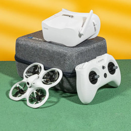 Квадрокоптер BetaFPV Cetus X FPV Kit − FPV дрон з 4K з VR03 FPV Goggles та LiteRadio2 SE, функція самозахисту, 3 режими польоту до 200 м
