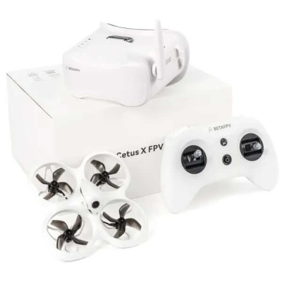 Квадрокоптер Betafpv Cetus FPV Kit − FPV дрон з 4K з VR02 FPV Goggles та LiteRadio2 SE, функція самозахисту, 3 режими польоту