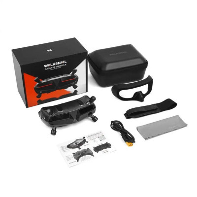 CADDXFPV Walksnail Avatar HD Goggles X Digital 5.8GHz 8CH (HP070-0057) – FPV окуляри з частотою кадрів 120 fps