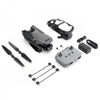Квадрокоптер DJI Mavic 3 Classic с пультом RC-N1 – дрон с 4/3 CMOS камерой, временем полета до 45 минут всенаправленным обнаружением помех и пультом RC-N1