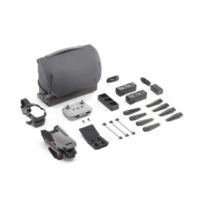 Квадрокоптер DJI Mavic 3 Fly More Combo − дрон Hasselblad 20МП камерою , до 30 км, до 46 хвилин, сумка