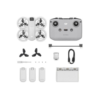 Квадрокоптер DJI Neo Fly More Combo - кишеньковий міні-дрон з пультом без дисплея