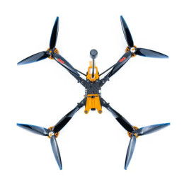 Квадрокоптер Darwin129 7'' Long Range − FPV дрон з 2507 1800 кВ 3-5с БК двигунами, до 5 км, до 15 хв, вантажопідйомність до 2 кг, FPV окуляри + пульт