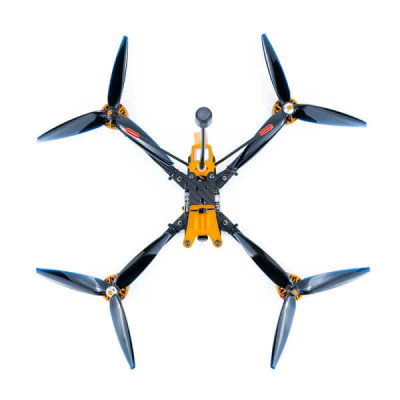 Квадрокоптер Darwin129 7'' Long Range − FPV дрон з 2507 1800 кВ 3-5с БК двигунами, до 5 км, до 15 хв, вантажопідйомність до 2 кг, FPV окуляри + пульт