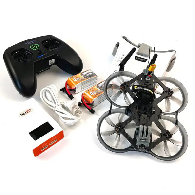 Квадрокоптер DarwinFPV CineApe 25 Cinematic Whoop − FPV дрон з радіоапаратурою Radiomaster T8-Lite та окулярами Mini