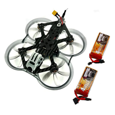 Квадрокоптер DarwinFPV CineApe 25 Cinematic Whoop − FPV дрон з радіоапаратурою Radiomaster T8-Lite та окулярами Mini