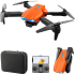 Квадрокоптер E99 Pro Gravity Max Orange – дрон з 4K камерою, FPV, барометр, до 20 хв. польоту + кейс