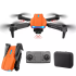 Квадрокоптер E99 Pro Gravity Max Orange – дрон з 4K камерою, FPV, барометр, до 20 хв. польоту + кейс