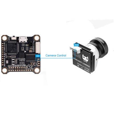 FPV камера Foxeer Micro Cat 3 - нічна аналогова камера для FPV дрона 1200TVL 1/3" CMOS до 0.00001 lux.