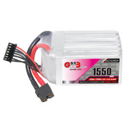 Акумулятор GAONENG GNB Lipo для FPV дрона 1550mAh 6S 22.2V 130C XT60