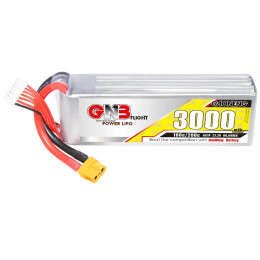 Аккумулятор GAONENG GNB Lipo для FPV дрона 3000mAh 6S 22.2V 100C XT60