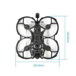 Квадрокоптер GEPRC Cinelog 35 TBS Nano Analog  − FPV дрон з загальною тягою 1520 г