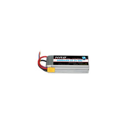 HRB Lipo 6s 22.2V 6000mAh 50C XT60 - аккумулятор для дрона с емкостью 6000mA