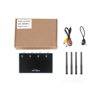 Hawkeye Four eyes output box - монітор на 4 канали  для дронів