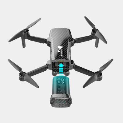 Квадрокоптер Hubsan Zino Mini SE Refined Portable − дрон з камерою 4K, GPS, FPV, БК, до 10 км, до 135 хв, сумка