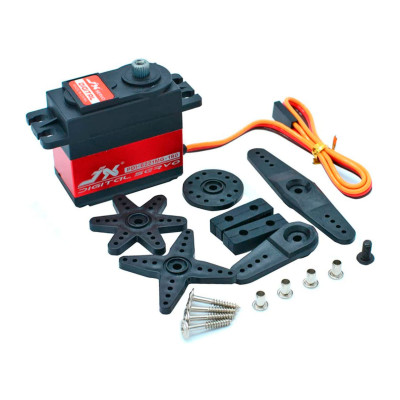 JX PDI-6221MG-180 62g/17.2kg/0.18sec - сервопривід для квадрокоптерів