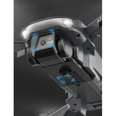Квадрокоптер KF109 Max − дрон з камерою 4К, FPV, GPS, БК, до 1 км, до 15 хв, кейс, датчик розпізнавання перешкод