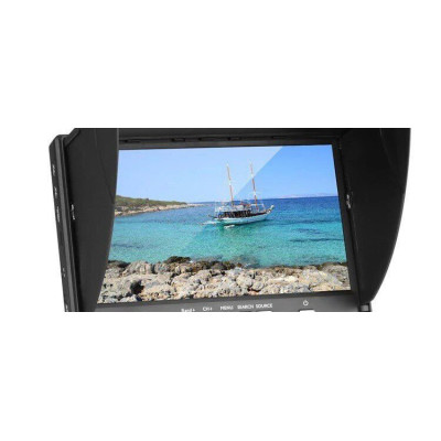 LCD5802D 7" TFT LCD Screen 5.8G 40CH – монітор для FPV з приймачем та АКБ