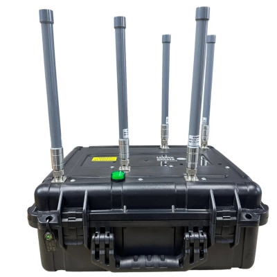 Окопний РЕБ Lander Donate FPV + для дрона Mavic на 5 частот 700/900/1000 Mhz та 2.4/5.8 Ghz з окремим АКБ 2.8кВт