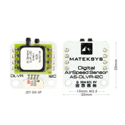 Matek AS-DLVR-I2C - сенсор швидкості повітря для FPV
