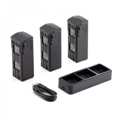 DJI Mavic 3 Enterprise Battery Kit – комплект из 3 аккумуляторов 5000 мАч и зарядный хаб
