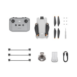 Квадрокоптер DJI Mini 3 з RC – дрон з 4K камерою, GPS, БК двигуни, 12 км, до 38 хв. польоту