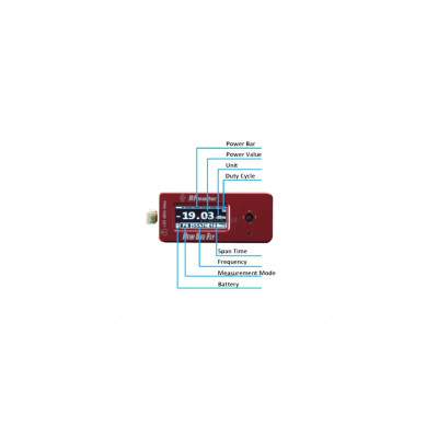 NEW BEE FLY RF Master + 5W 6GHz 6dB attenuator - вимірювач потужності радіочастот