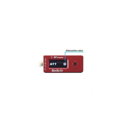 NEW BEE FLY RF Master + 5W 6GHz 6dB attenuator - вимірювач потужності радіочастот