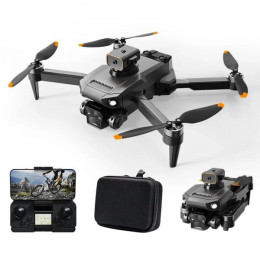 Квадрокоптер XKJ P8 Pro Black – дрон з 8K та HD камерами, GPS, FPV, запобігання перешкод, до 2 км, до 20 хвилин у кейсі