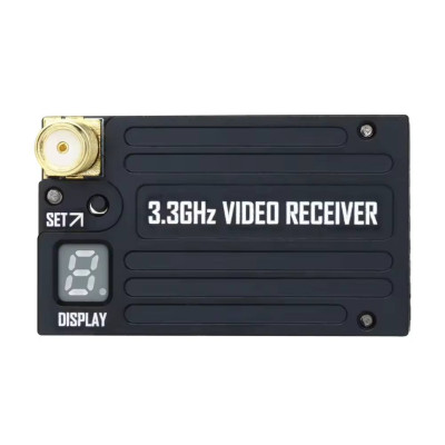 RUSHFPV 3.3G 4W VRX - відео приймач для FPV окулярів з діапазоном частот 3170-3470 МГц