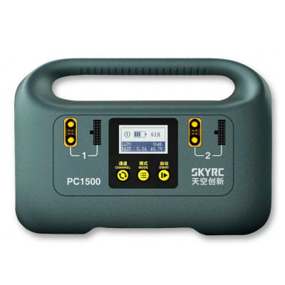 SkyRC PC1500 25A/1500W - двопортовий зарядний пристрій 