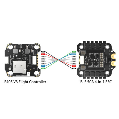 SpeedyBee F405 V3 ESC50A 3-6S – полетный стек с контроллером полета и регулятором скорости оборотов