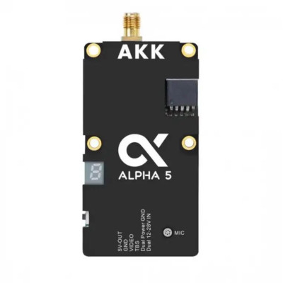 VTX Akk Alpha 8W - відеопередавач з потужністю 8 В