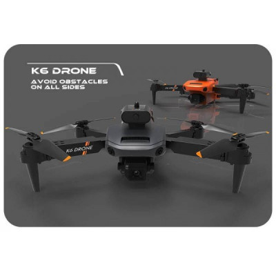  Квадрокоптер XKJ K6 – дрон с 4K и HD камерами, FPV, барометр, до 15 мин. полета + кейс
