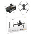 Квадрокоптер XMRC M10 ULTRA S+ – дрон з 4K камерою, GPS, FPV, БК двигуни, до 5 км, до 30 хв  з датчиком розпізнавання перешкод + кейс