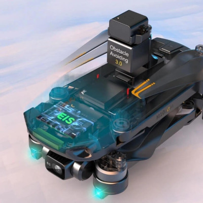 Квадрокоптер XMRC M10 ULTRA S+ – дрон з 4K камерою, GPS, FPV, БК двигуни, до 5 км, до 30 хв  з датчиком розпізнавання перешкод + кейс