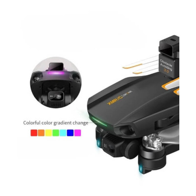 Квадрокоптер XMRC M10 ULTRA S+ – дрон з 4K камерою, GPS, FPV, БК двигуни, до 5 км, до 30 хв  з датчиком розпізнавання перешкод + кейс