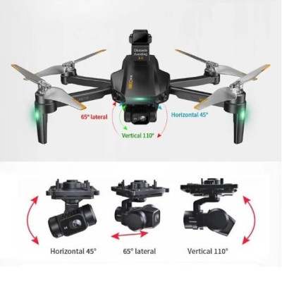 Квадрокоптер XMRC M10 ULTRA S+ – дрон з 4K камерою, GPS, FPV, БК двигуни, до 5 км, до 30 хв  з датчиком розпізнавання перешкод + кейс