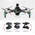 Квадрокоптер XMRC M10 ULTRA S+ – дрон з 4K камерою, GPS, FPV, БК двигуни, до 5 км, до 30 хв  з датчиком розпізнавання перешкод + кейс