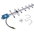 Yagi GJX-800/900-9 915 МГц - спрямована антена для ретрансляторів з посиленням 13dBi SMA