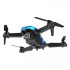 Квадрокоптер ZFR F185 Pro Blue – дрон з 4K і HD камерами, FPV, запобігання перешкод, до 15 хвилин в кейсі