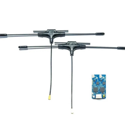 BAYCK Gemini Dual Band ELRS - FPV-приймач (915/2.4GHz) з TCXO та ESP32 